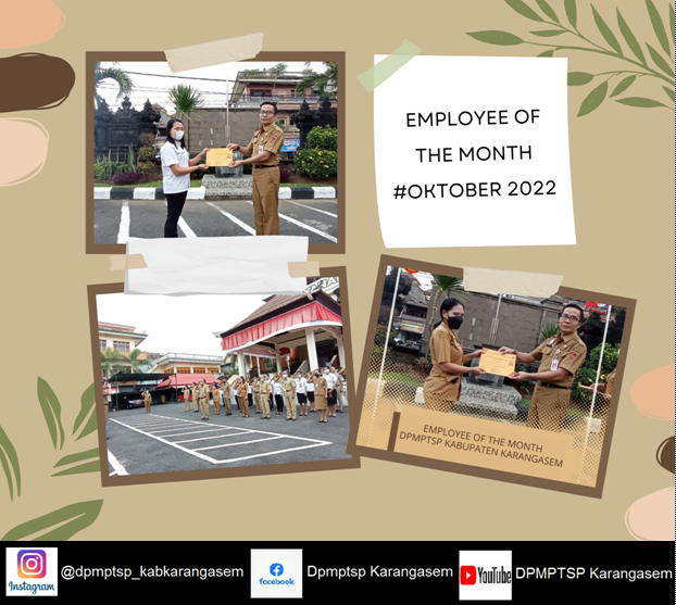 EMPLOYEE OF THE MONTH #OKTOBER 2022